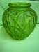 Lalique grasshopper vase 10.5x10.5in