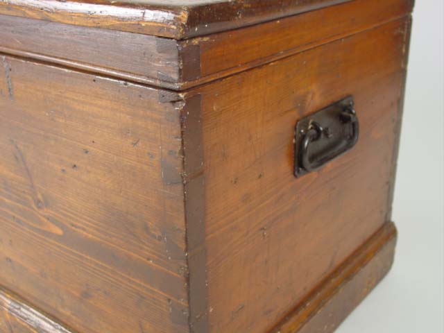 Antique chest side