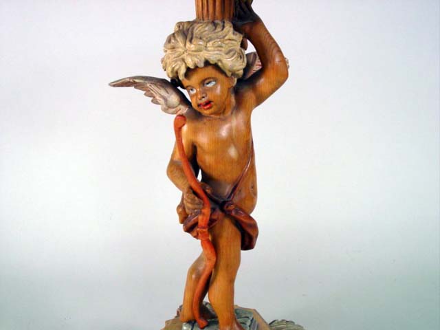 Cherup polychome side table cu