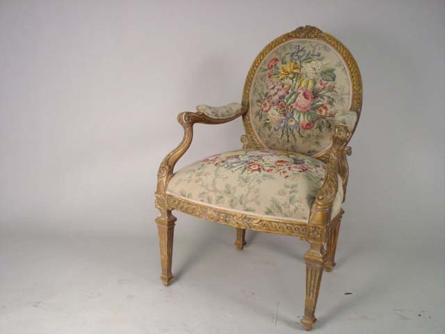 French Needlepoint chair