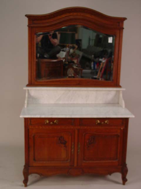 Marble top washstand
