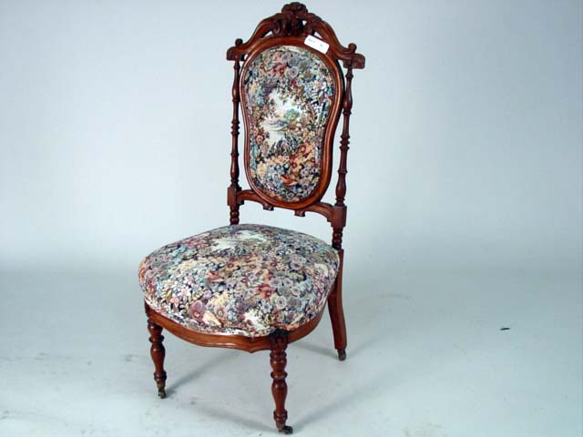 Victorian needlepoint chair