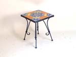 4 tile wrought iron table (2)