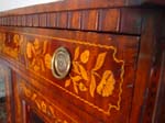 Antique Inlaid French 2 door cabinet (2)
