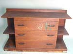 Monterey style chest w shelving - unusual