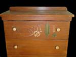 Monterey style dresser - 4 drawer (2)