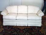 White Uphustered Sofa