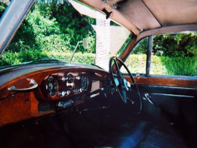 1956 Rolls Royce Silver wreath interior