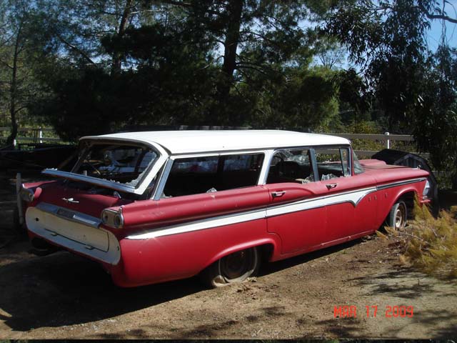 1959 Edsel villager Station wagon rear