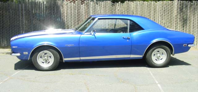 1967 Camaro RS side