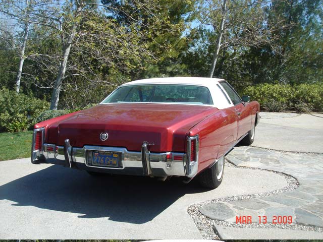 1972 Cadillac Eldorado bs
