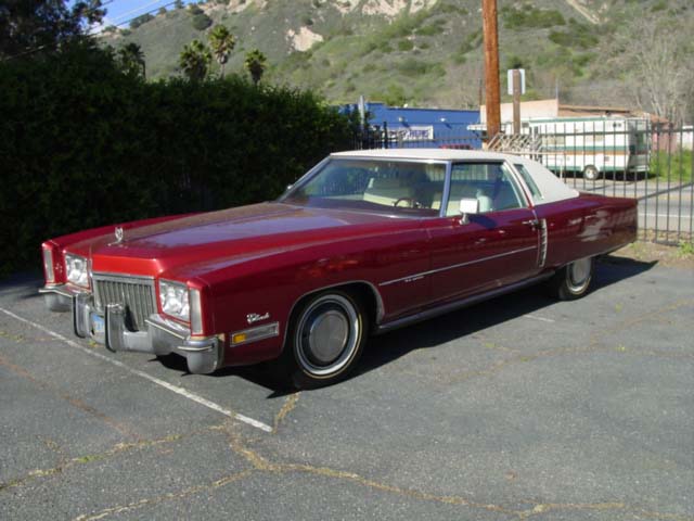 1972 Cadillac Eldorado side