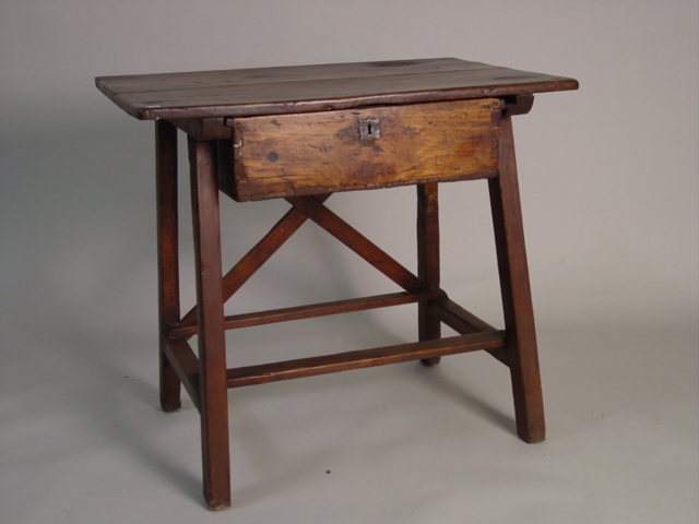 19th c. 1 dr. table