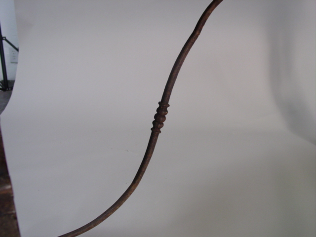 19th. c. Spanish Colonial fold open writing desk cu w.i.