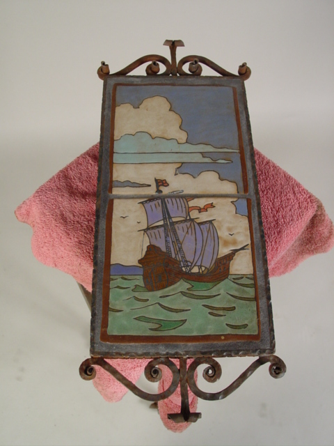 2-Tile Wr. iron ship plaque 2