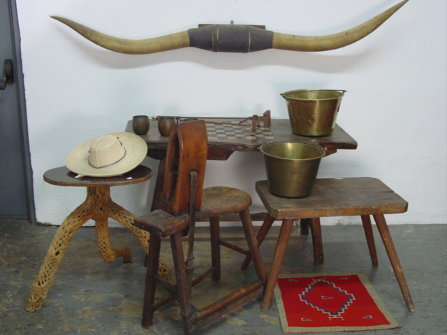 Cowboy furniture and collectables