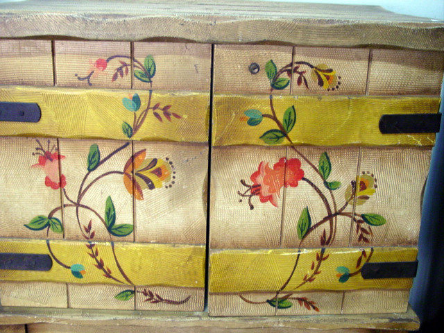 Monterey handpainted bar detail