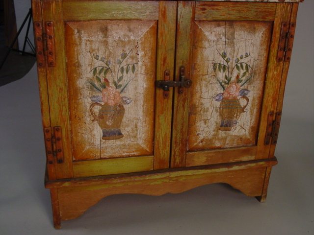 Rare miniature Monterey hutch panels