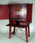 Monterey cabinet w Radiola radio open