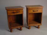 Monterey style nightstands