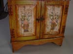 Rare miniature Monterey hutch panels