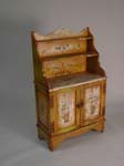 Rare miniature Monterey hutch