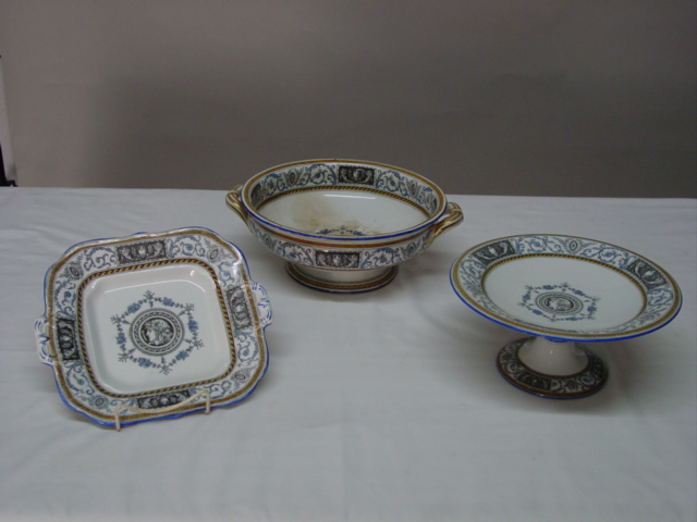 Minton 3pc. serving dishes