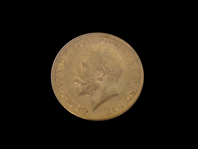 George V English sovereigns