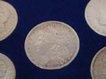 5 pc. Morgan Silver Dollar set (2)