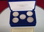5 pc. Morgan Silver Dollar set