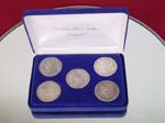 5 pc. Morgan Silver Dollar sets
