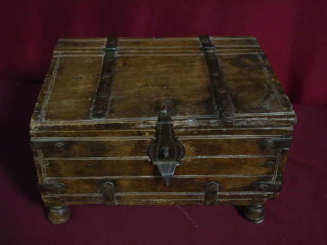 Miniature 19th c jewel box