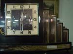 Art Deco mantle clock c.u.