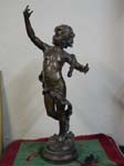 Bronze statue of cupid - 36.5 inch