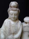 Stone carved Quan Yin   cu