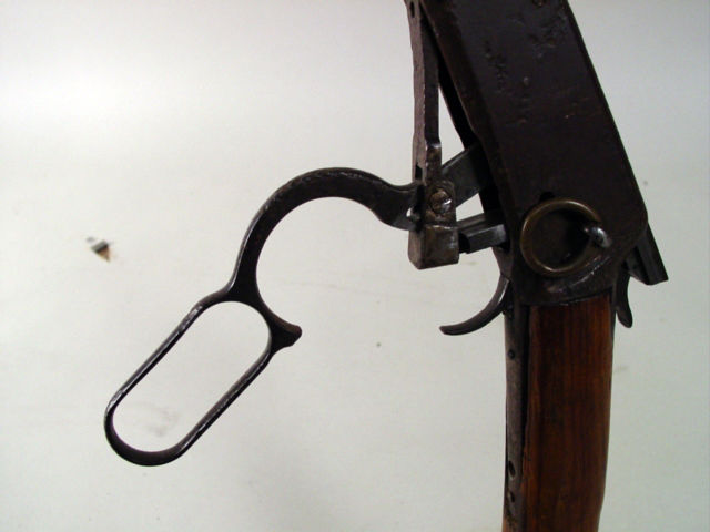 Antique Winchester lever action 30wcf lever cu