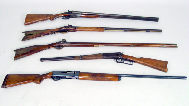 Collection of Antique Firearms
