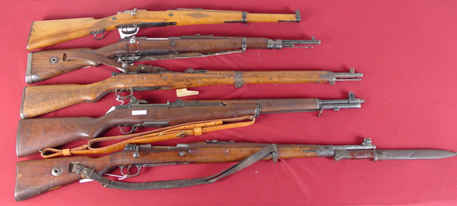 Collection of Mausers