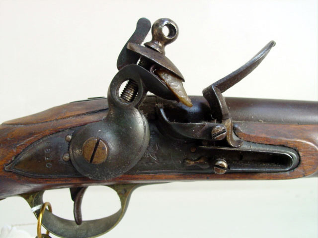 East India Co flintlock carbine dated 1810 (2)