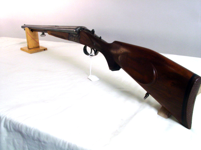 German side by side 16G 'Driling' 8-57 Mouser under-1930's (2)