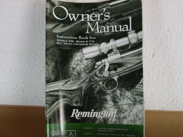 Remington 673 .350 cal magnum rifle - new in box lit.