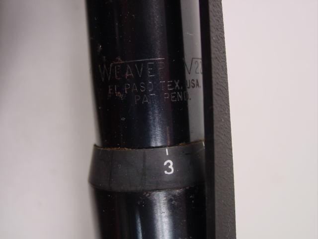 Ruger 10-22 with Weaver scope-scope cu