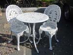 Aluminum Garden Table & Chairs
