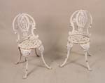 Cast Iron garden chairs