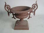 Cast iron urn