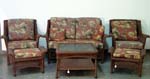 Wicker patio set