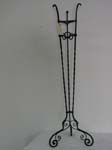 Wrought iron plant stand