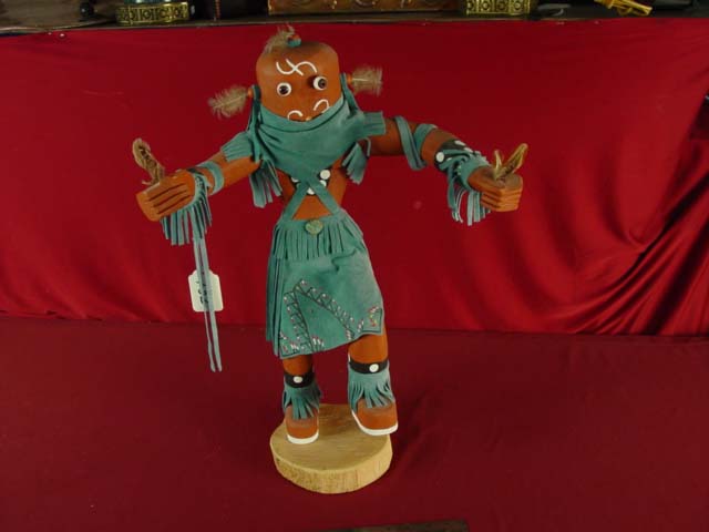 25in Katchina doll - Mudhead