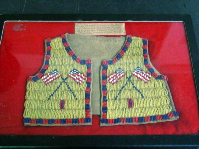 Sioux beaded infant vest