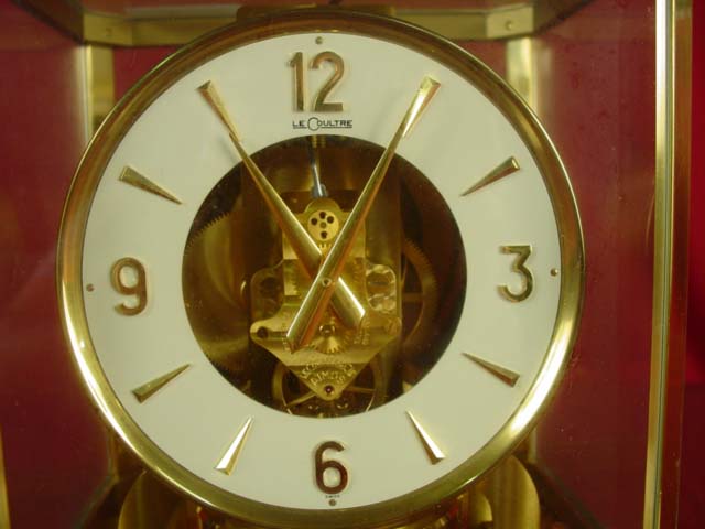 Brass Atmus clock cu